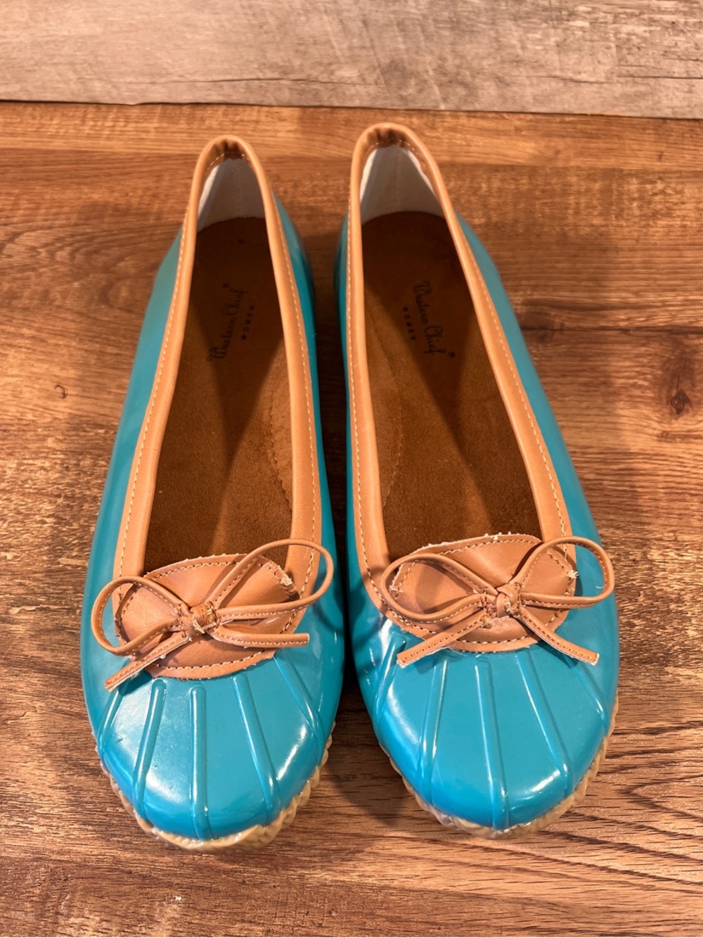Western Chief Teal Duck Skimmer Ballet Flats
